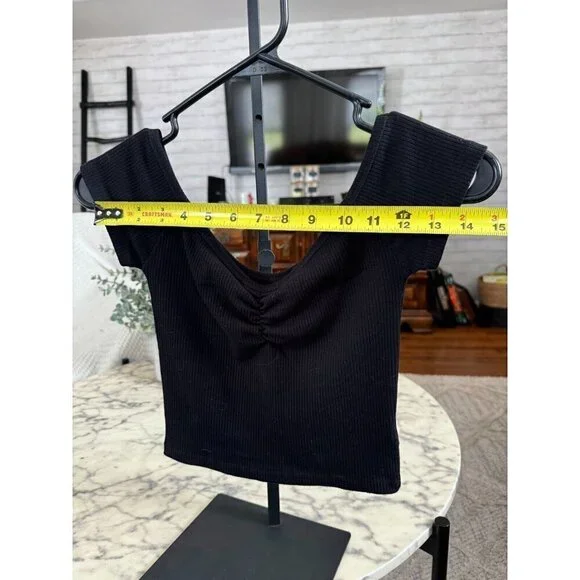 American Eagle Outfitters Cinch-Front Tee - Soft and Sexy Size S - Picture 4 of 6